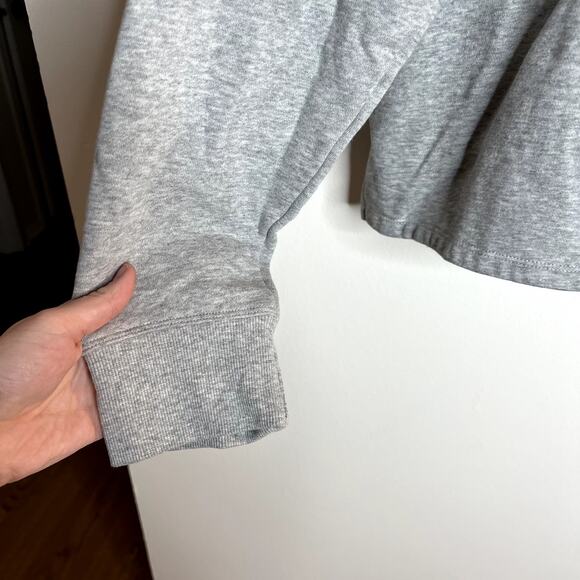 Calvin Klein Gray 1/4 Zip Hoodie - Picture 2 of 5
